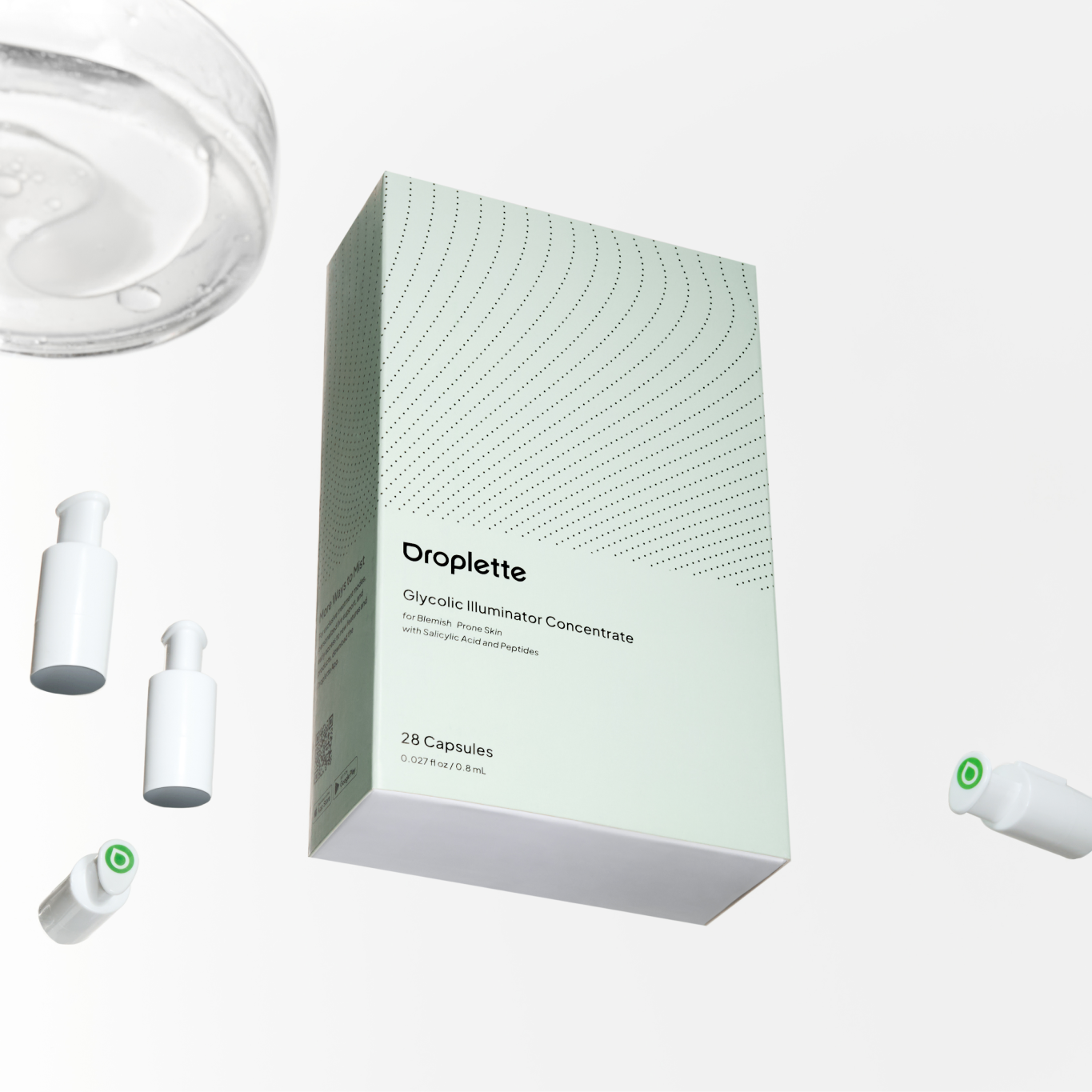 Glycolic Illuminator | Glycolic Acid Serum Capsules | Droplette Inc. Glycolic Illuminator | Glycolic Acid Serum Capsules | Droplette Inc.