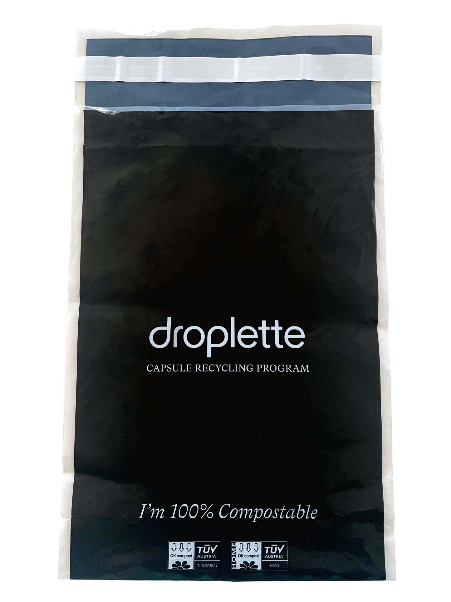 Droplette Capsule Recycling Bag Poly Mailer Pre-Paid