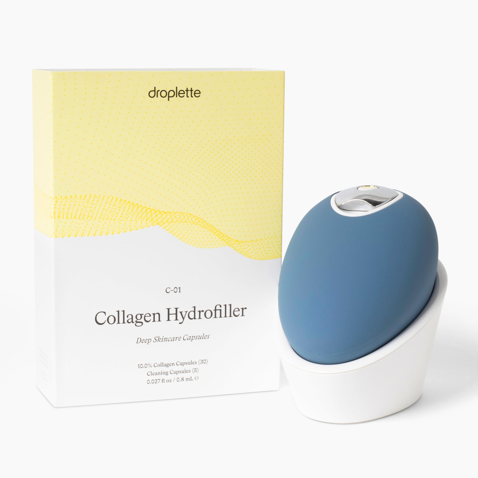 Deluxe Collagen Hydrofiller Set with Droplette Device and Capsule Subscription