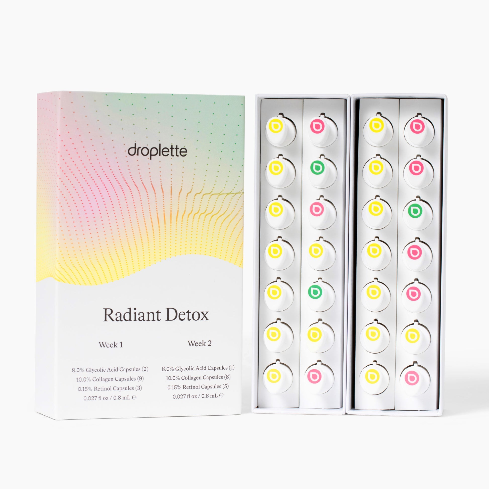 Radiant Detox Prescriptive Regimen Capsules by Droplette